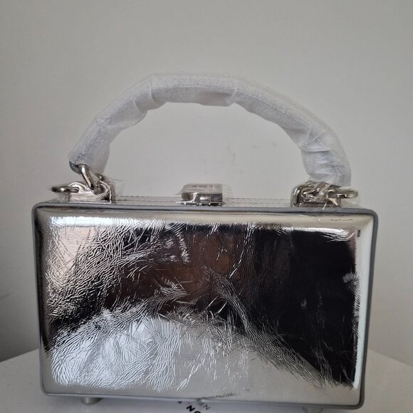 Brand New Brandon Blackwood Silver Slim Trunk Bag - Picture 4 of 9